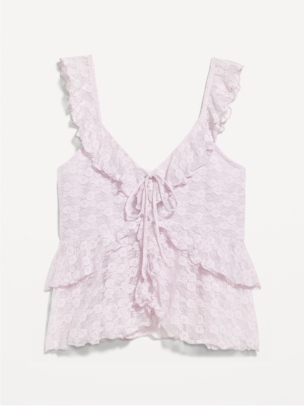 Old Navy Purple Lace Ruffle Top – Size 3X